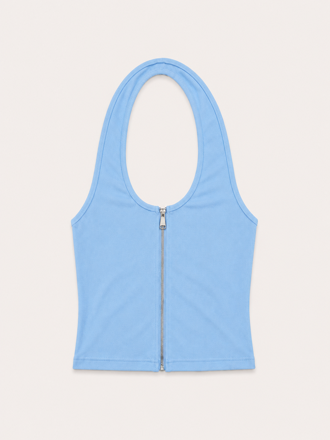 Top Halter Zip Fit