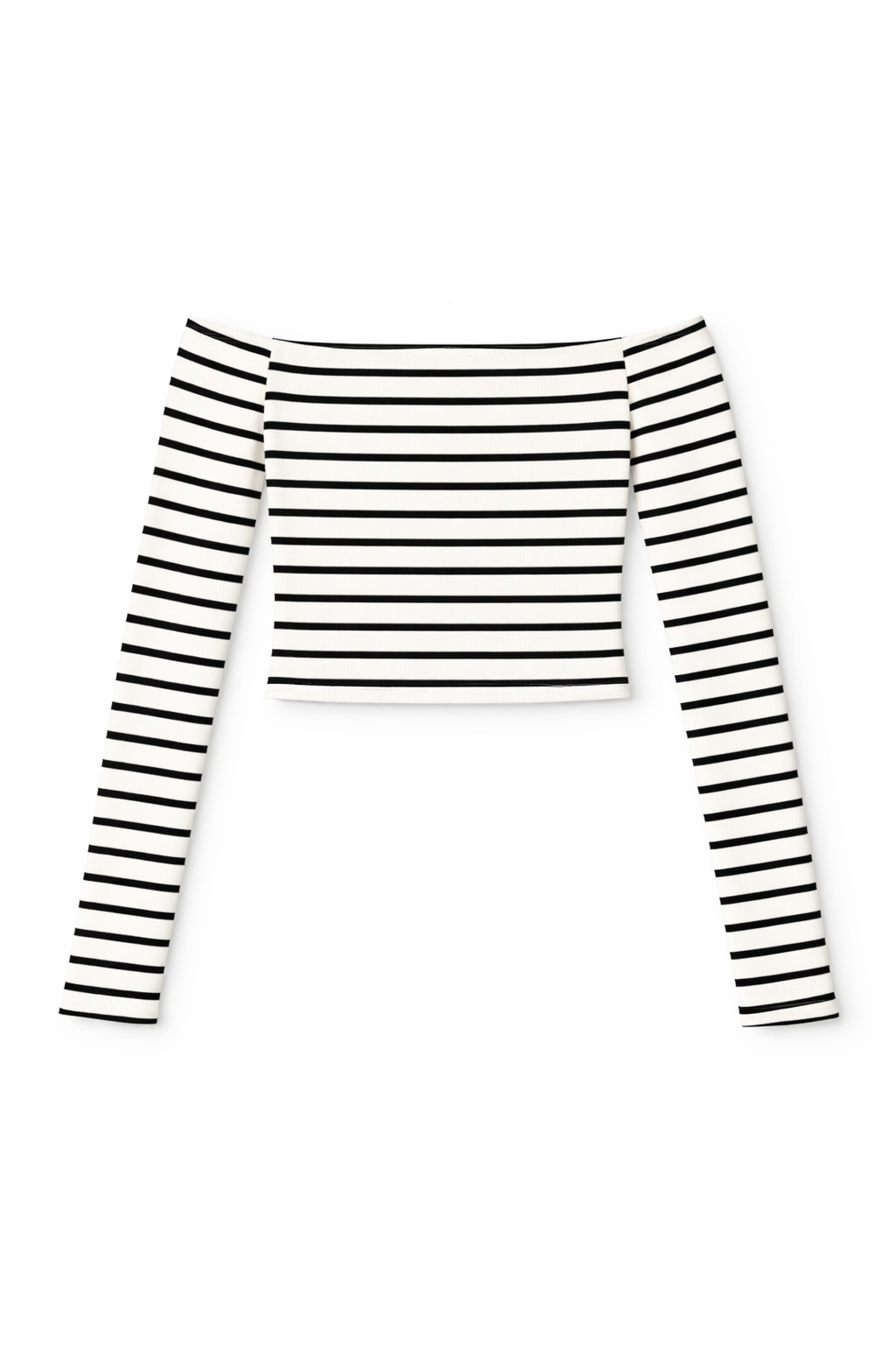 Top a Righe Off-Shoulder