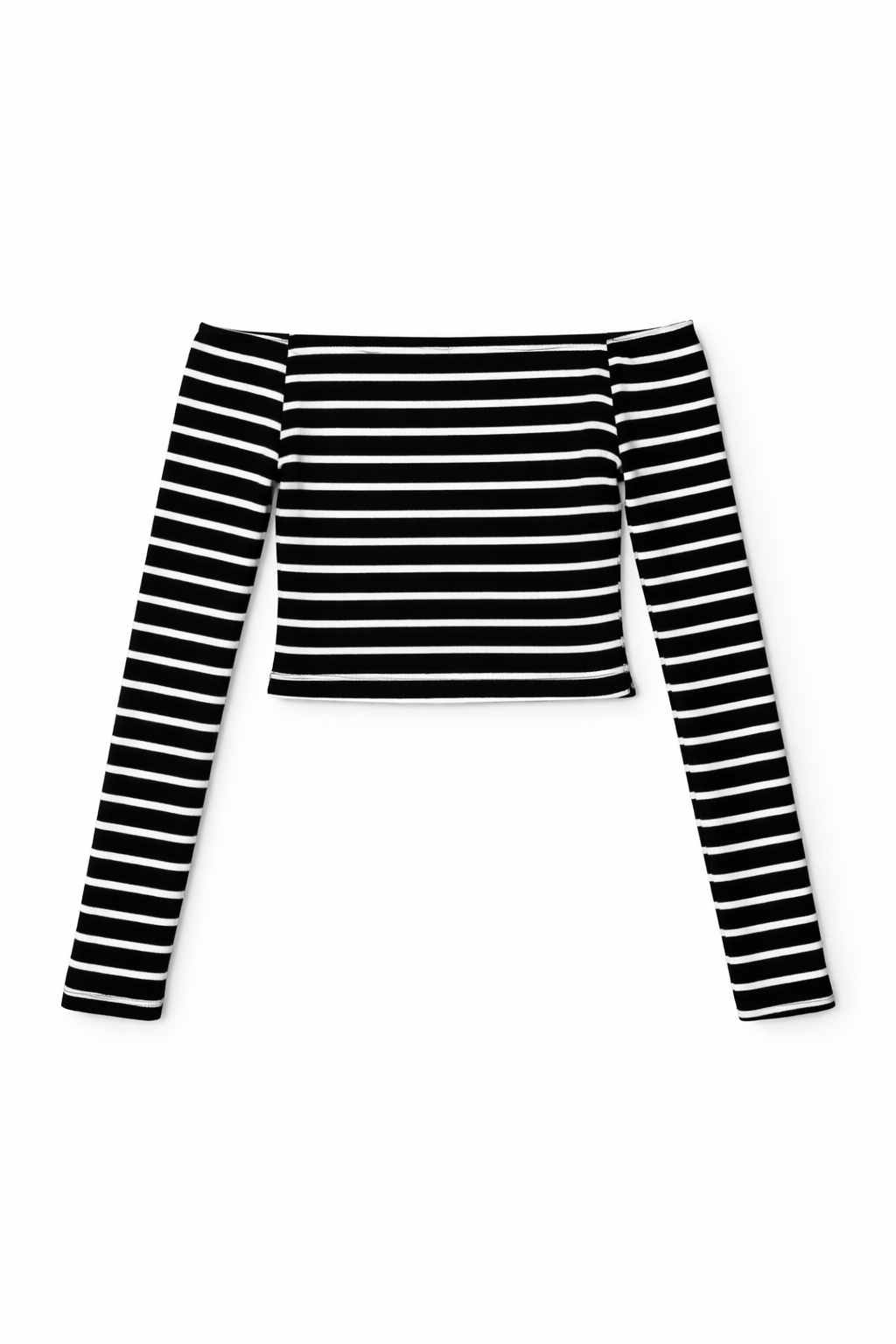 Top a Righe Off-Shoulder