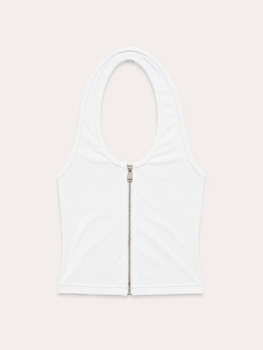 Top Halter Zip Fit