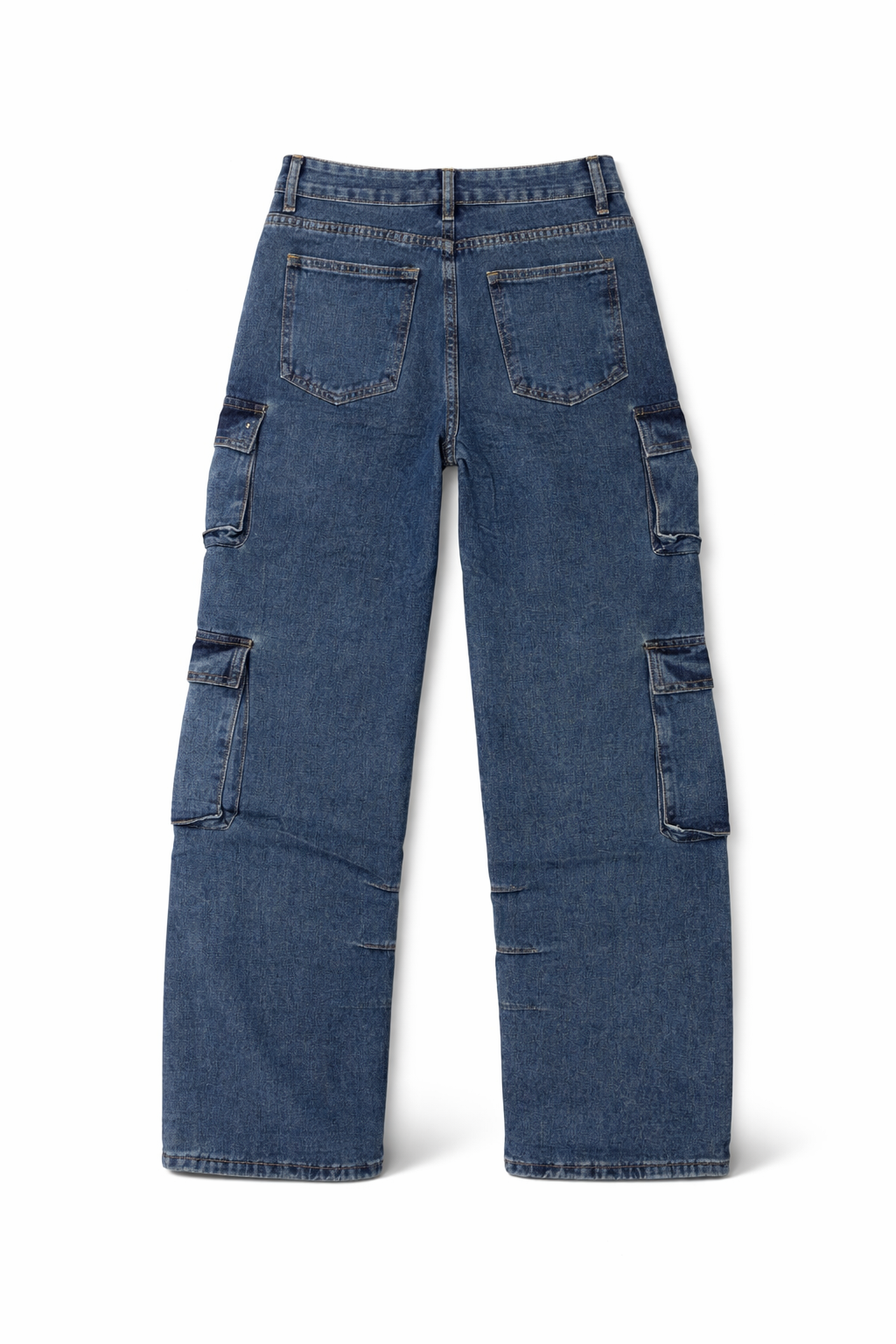 Jeans Cargo Denim Straight Fit