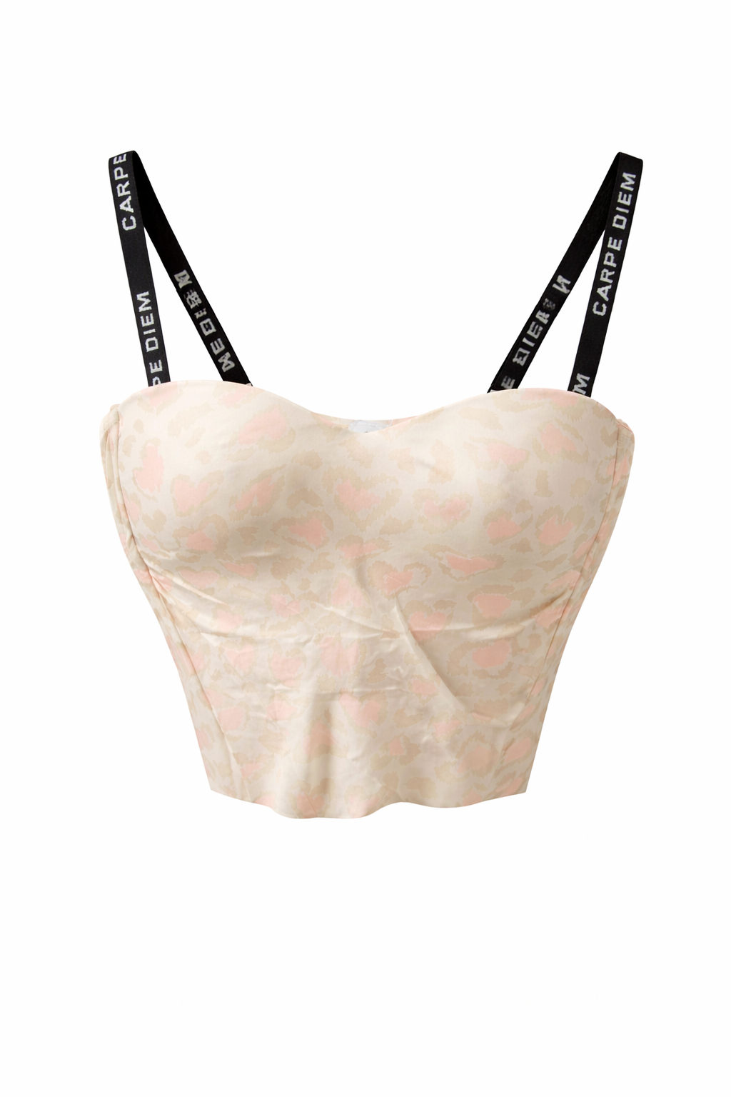 Top con spalline carpe diem