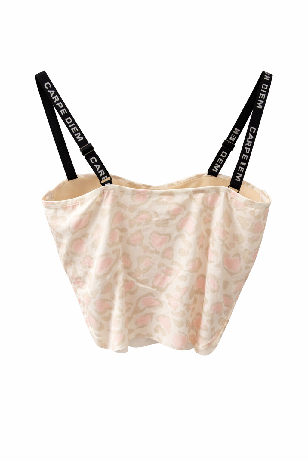 Top con spalline carpe diem