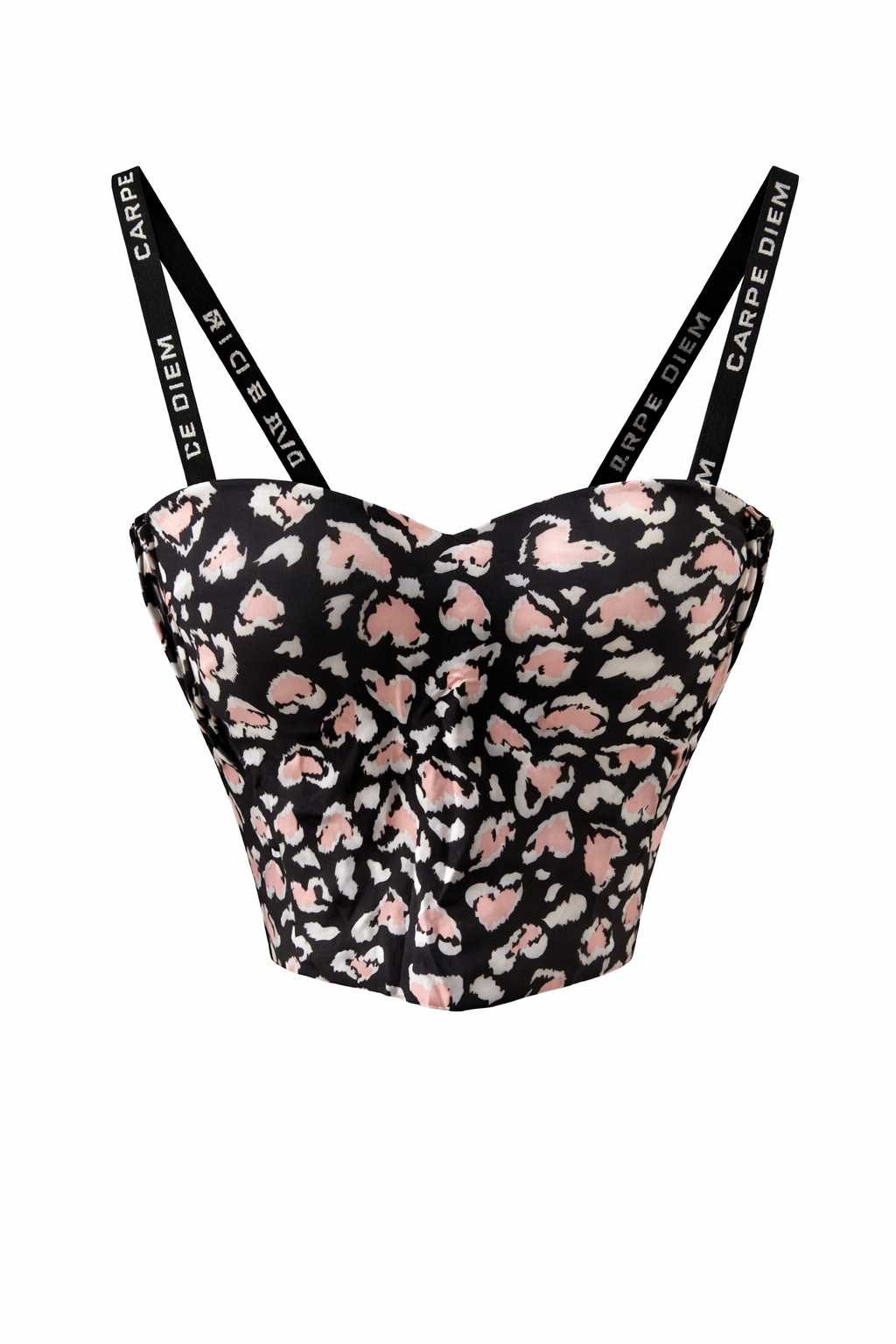 Top con spalline carpe diem