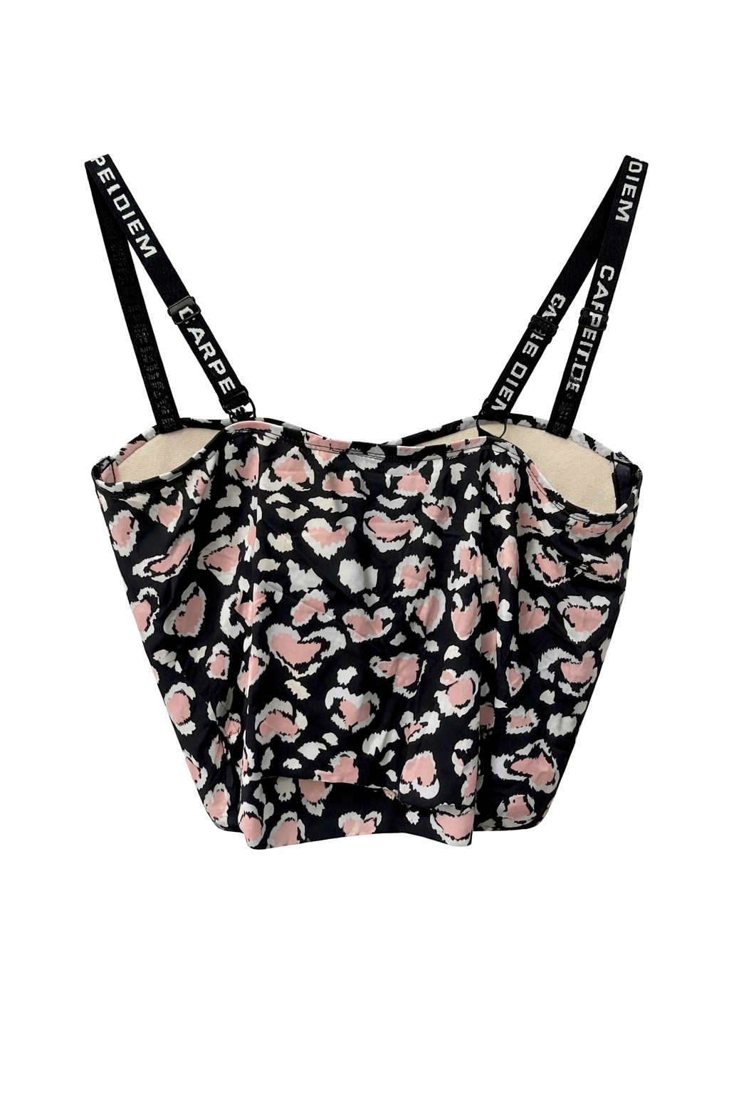 Top con spalline carpe diem